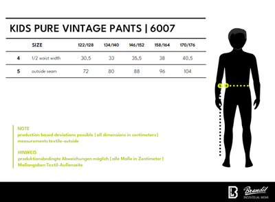 Pantollona Brandit Për Fëmijë Pure Vintage