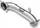 Downpipe sportiv Honda Civic Type R FK2 Mk8 2.0T, 76mm, çelik inoks, pa katalizator