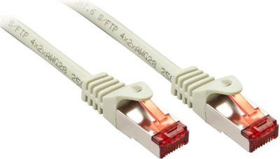 Kabllo rrjeti Lindy Patchcord Cat.6 S/FTP, 0.5m, gri