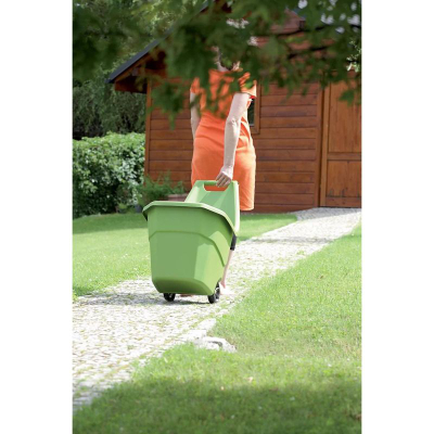 Karrocë kopshti Prosperplast Garden Wheelbarrow 55L, plastike, ngjyrë e zezë