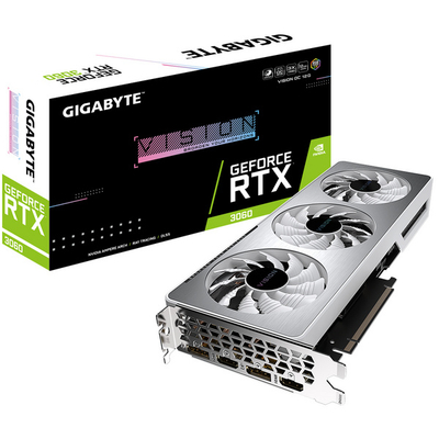 Kartelë grafike Gigabyte GeForce RTX 3060 VISION OC 12G (rev. 2.0) NVIDIA 12 GB GDDR6