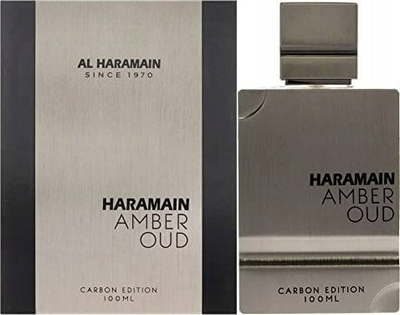 Parfum Al Haramain Amber Oud Carbon për burra, Eau de Parfum, 100ml