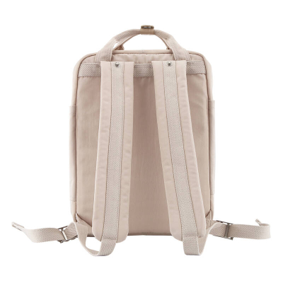 Çantë shpine laptopi Himawari 188L, 14", e bezhë