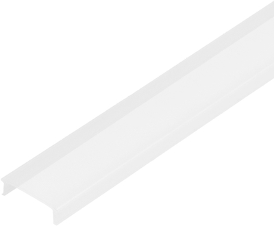 Kapak profil sipërfaqësor AD-LP-6506, 2 m, policarbonat transparent