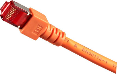 Мрежен кабел EFB Elektronik RJ45, Cat.6 S/FTP, 20m, портокалов