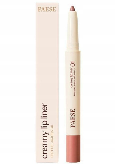 Laps konturë buzësh Paese Tasty Lips Creamy Lip Liner 01 Cute Nude, 0.6g, nude