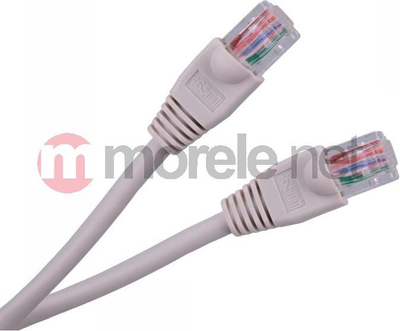 Kabllo rrjeti UTP Cat8 Patchcord, 15m, CCA, gri