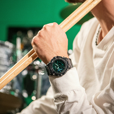 Orë dore për meshkuj Casio GA-2200SKL-8A, e hirtë