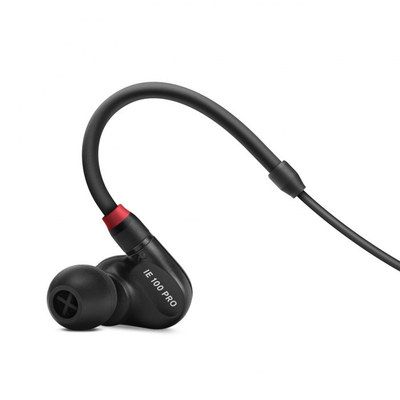 Kufje in ear Sennheiser IE 100 Pro, monitorim profesional, me tela, të zeza