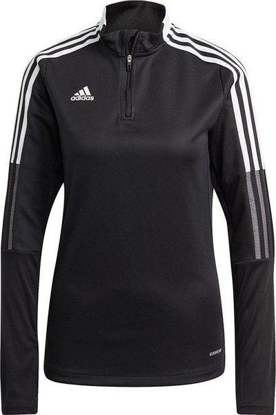 Bluzë trajnimi adidas Tiro 21 për goca, AEROREADY, me mëngë të gjata, e zezë