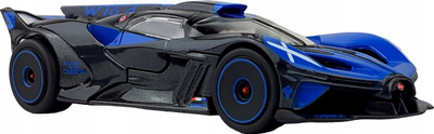 Model veture diecast Bburago Bugatti Bolide B18-38306, shkalla 1:43, metal dhe plastikë, blu e zezë