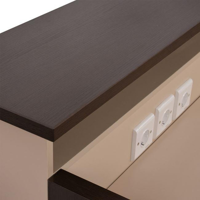 Tavolinë recepsioni Dalton 240×80×106 cm (HM2068.01), bezhë