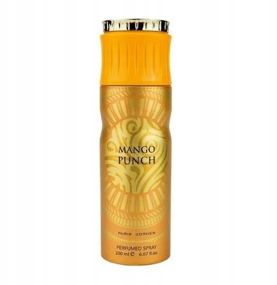 Deodorant spray Paris Corner Mango Punch, 200ml, aromë mango, portokalli