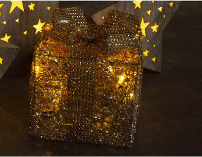 Dhuratë dekoruese Retlux RXL 373, 15 cm, 10 LED, e bardhë e ngrohtë