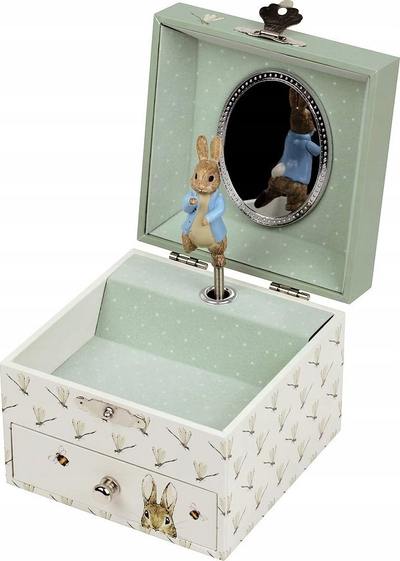 Kuti muzikore Trousselier Peter Rabbit Dragonfly, me sirtar, shumëngjyrëshe