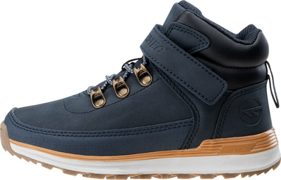 Детски планинарски чевли Hi-Tec Herlen Mid Junior, со лепливи ленти, EU 35, сини