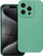 Kuti mbrojtëse Roar Luna për iPhone 15 Pro, TPU, rri mirë me karikim wireless, jeshile