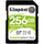 Kartë memorie Kingston Canvas Select Plus, 256GB SDXC, 100MB/s, UHS-I U3 V30