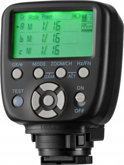Blic fotografik Yongnuo YN860LI, wireless 2.4GHz, me bateri litiumi, i zi