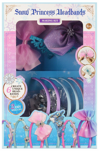 Set kreativ për shiritë flokësh Zest Creative Headbands YH173-A, shumëngjyrësh