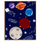Poster me kornizë Giftdecor Space Planeta, 41.2x51.5cm, me shumë ngjyra