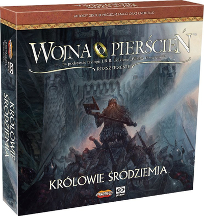 Zgjerim loje tavoline Ares Games War of the Ring Kings of Middle-earth, për lojën bazë War of the Ring, në anglisht