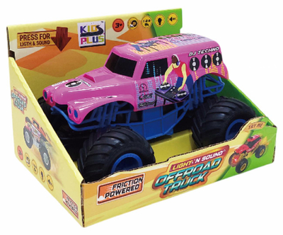 Makina lodër me drita dhe tinguj, friksion, shkalla 1:24, 19cm, ngjyra të ndryshme
