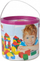 Lodër me blloqe druri Shumee Colorful Blocks, 100 copa, në kovë, shumëngjyrëshe