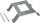 Kornizë montimi Eaton NexiTech NEXI FC, çelik inox, 120x167x40mm, gri
