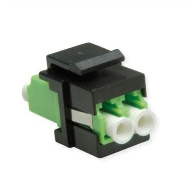 Përshtatës fibër optike ROLINE Keystone LC LC, Duplex, Multimode OM5, jeshile
