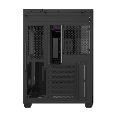 Kuti kompjuteri DarkFlash TH285 ATX Cube, gaming, ARGB, xham i temperuar, e zezë