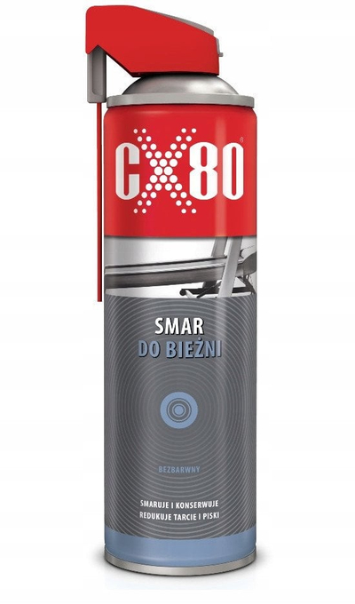 Lubrifikant për shirit vrapimi CX-80 Treadmill Grease, spraj 500ml, pa ngjyrë