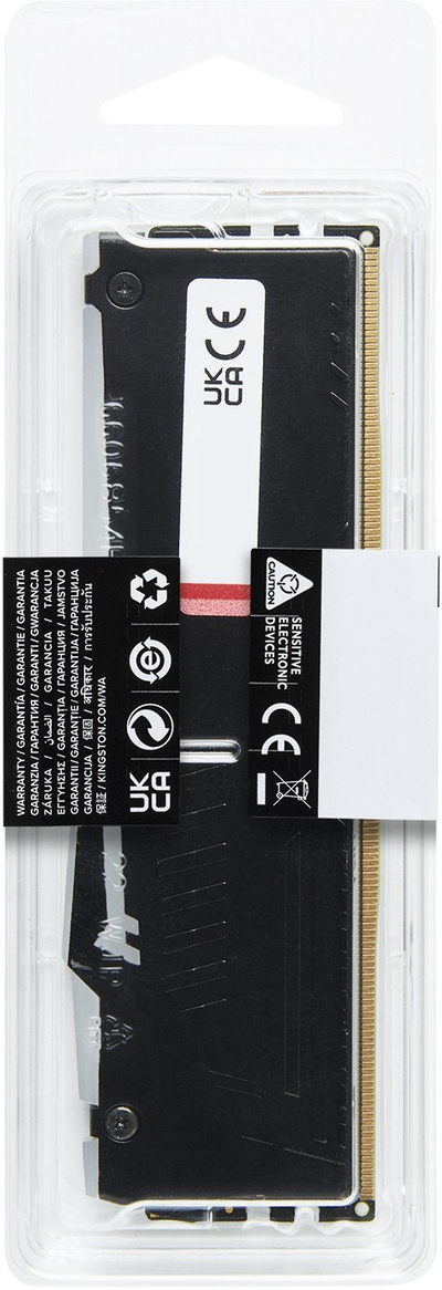 RAM Kingston FURY Beast, 32GB DDR5, 6000MT/s CL36 RGB, për kompjuter tavoline