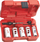 Set shpuesesh rrethore Milwaukee Hole Dozer, 7 copë, për metal dhe plastikë, në kuti të kuqe