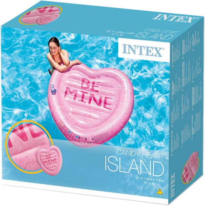 58789 CANDY HEART ISLAND 1.45mx1.42m