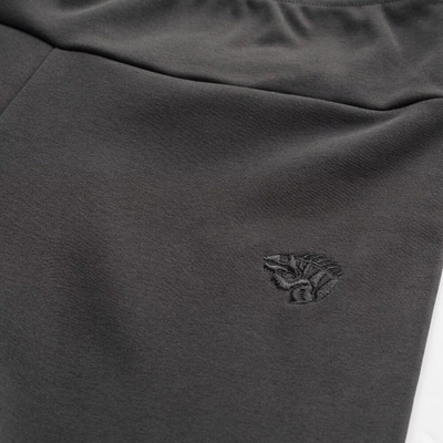 Leggings për femra Iguana Charlton W, me mikrofleece, elastike, ngjyrë e zezë