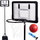 Set basketbolli SP0831, lartësi 2.25 m, me stativ, me top