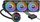 Ftohës uji për CPU Thermaltake Floe DX RGB 360, radiator 360mm, RGB, i zi