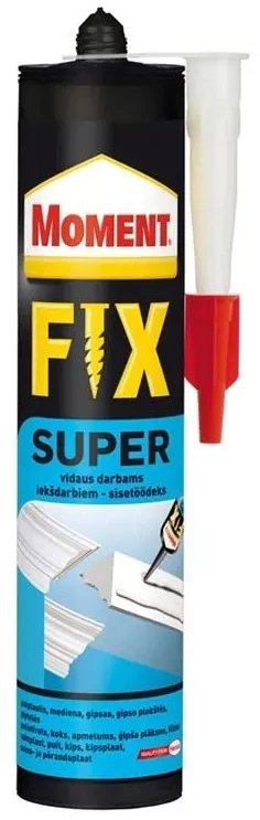 Ngjitës montimi Henkel Moment Super Fix PL50, 400g, ngjyrë e bardhë