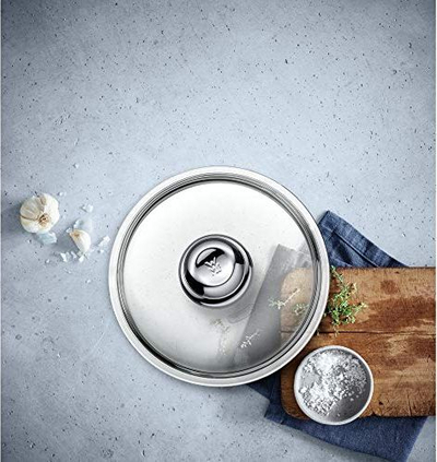 Kapak xhami WMF Glass Lid 20cm, inox Cromargan, transparent