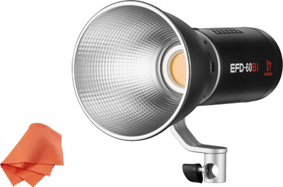 Lampë studio Jinbei EFD-60BI, LED 60W, 2700-6500K, e zezë