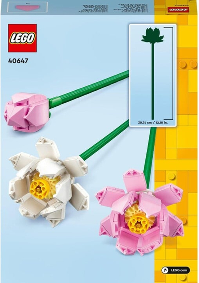 Set LEGO® 40647 Lotus Flowers