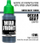 Bojë akrilike Scale75 WarFront Ocean Gray, 17 ml, super e mat, gri oqeani