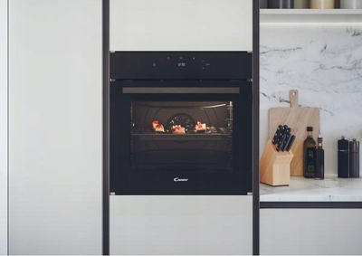 Furrë inkaso Candy FMBC T828S WF, elektrike, me konvekcion, e zezë