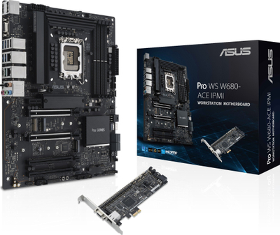 Pllakë amë Asus Pro WS W680 ACE IPMI, LGA1700, DDR5, ATX
