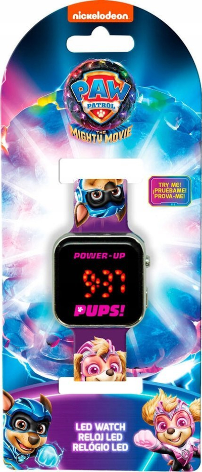 Orë dore për kalamaj Euroswan PAW Patrol Skye, ekran LED, me kalendar, shumëngjyrëshe