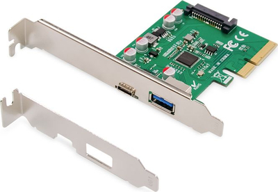 Контролер Digitus PCIe USB Type-C + USB Type-A do 10 GB/s