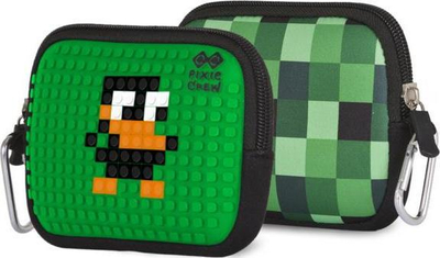 Portofol Pixie Crew Storage Pouch, panel silikoni, 15 cm, jeshil