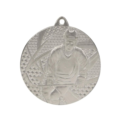 Medalje hokej Tryumf MMC6750, çelik, 50mm, ngjyrë argjendi
