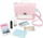Set çantë lodër Smoby My Beauty Bag, me aksesorë kozmetikë, për kalamoj 3+, rozë e çelët